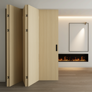 Customized Material WPC Modern Minimalist Wooden Interior Door