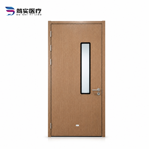 Wood Grain Steel Panel Antibacterial Waterproof Interior Door