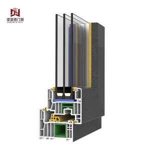 Modern Soundproof UPVC Casement Windows